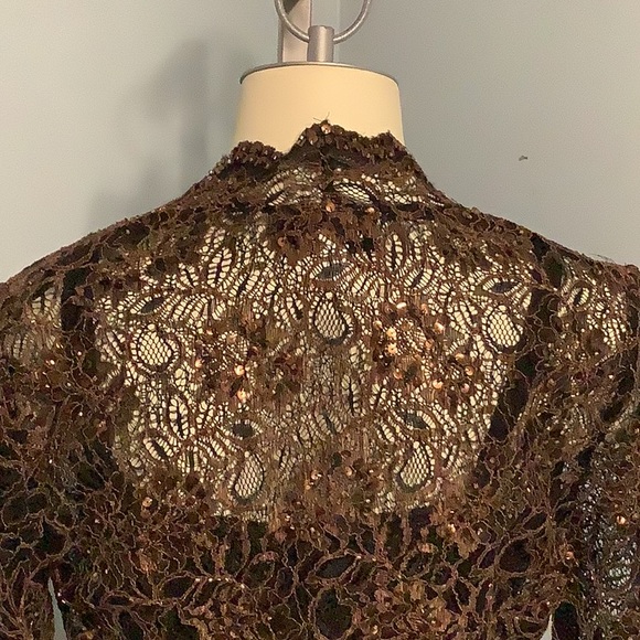 Karen Miller Chiffon dress/gown. Size 6 - Picture 9 of 15